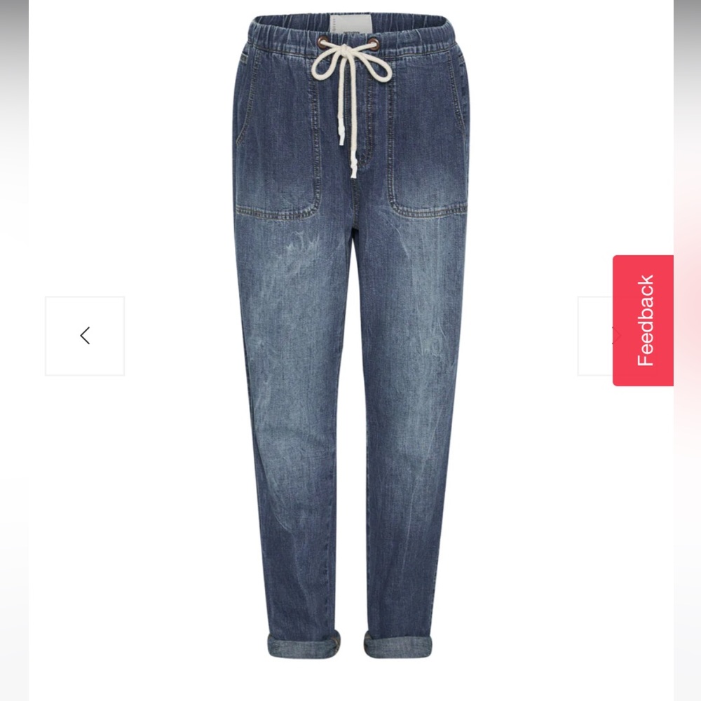 One teaspoon high waist shabbies drawstring jean